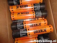 12x confetti shooter oranje 20cm