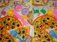 12x delicious pizza set op kaart - afbeelding 2 van  3