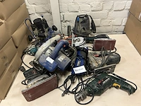 12x divers bouwgereedschap w.o. bosch, metabo, gamma - afbeelding 1 van  11