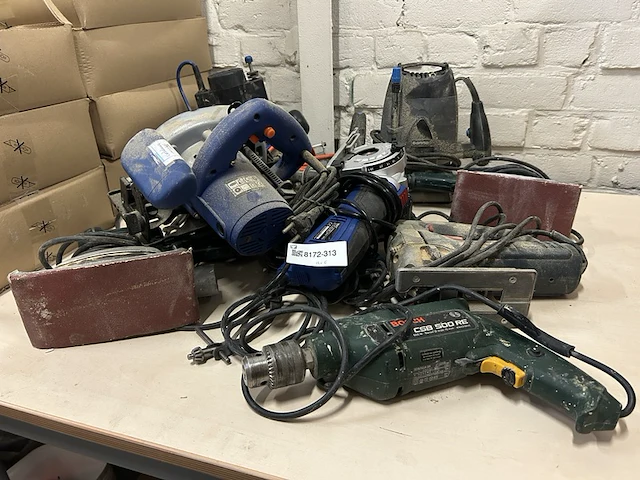 12x divers bouwgereedschap w.o. bosch, metabo, gamma - afbeelding 4 van  11