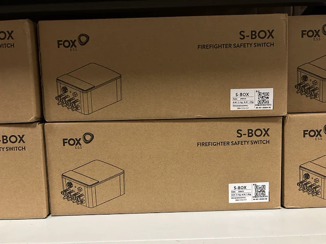 12x fox ess s-box fire safety switch brandmelder - afbeelding 3 van  4