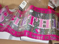 12x grote sweet 16 banner 3 meter lang - afbeelding 1 van  3