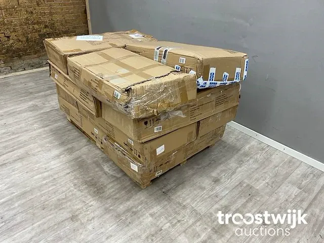12x keukentrolley op wieltjes - serveerwagen - wit/grenenhout - met lades - rolwagen keuken - afbeelding 4 van  4
