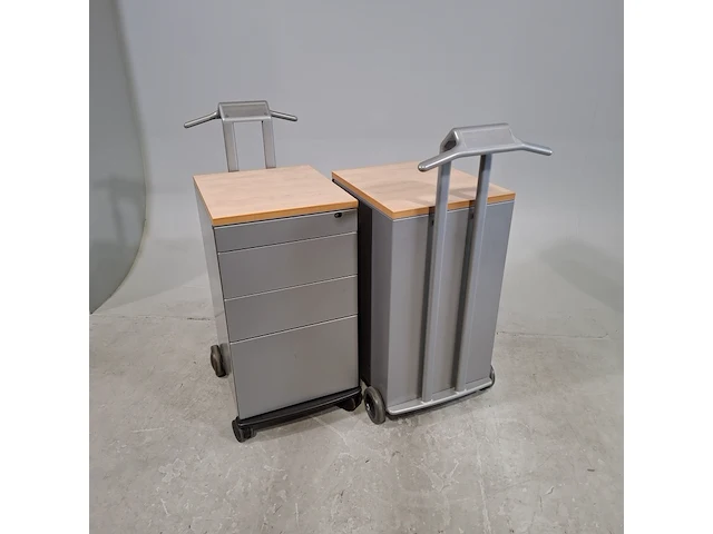 12x ladeblok trolley, ahrend - afbeelding 1 van  11