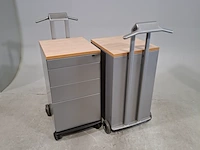 12x ladeblok trolley, ahrend