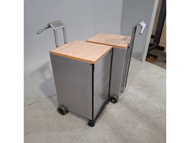 12x ladeblok trolley, ahrend - afbeelding 4 van  11