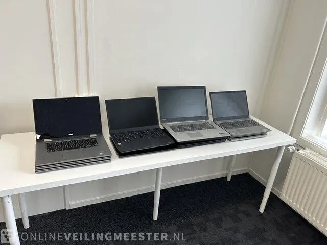 12x laptop dell/toshiba/lenovo, partij diverse laptops voor reparatie - afbeelding 1 van  12