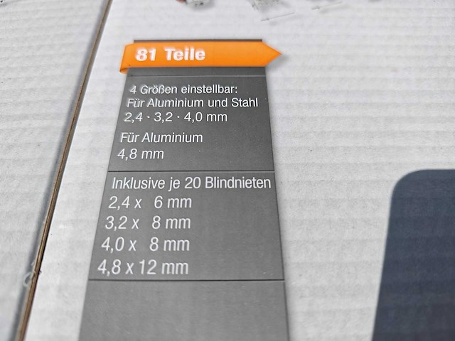 12x meister - popnageltang - afbeelding 5 van  6