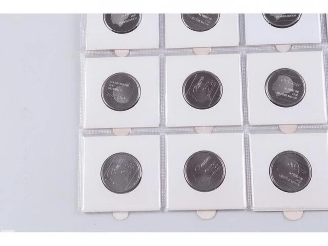 12x munten 1 florin aruba - afbeelding 10 van  10