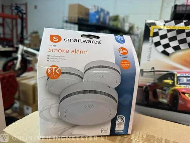 12x rookmelder smartwares, fsm-123 - afbeelding 3 van  3