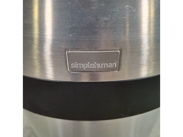12x rvs prullenbak, simple human - afbeelding 4 van  6