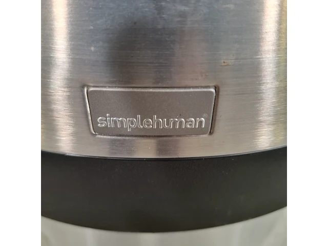 12x rvs prullenbak, simple human - afbeelding 4 van  6