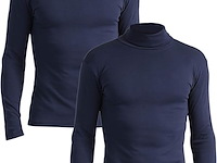 12x set van 2 heren coltrui maat s lower east, donkerblauw - afbeelding 1 van  6