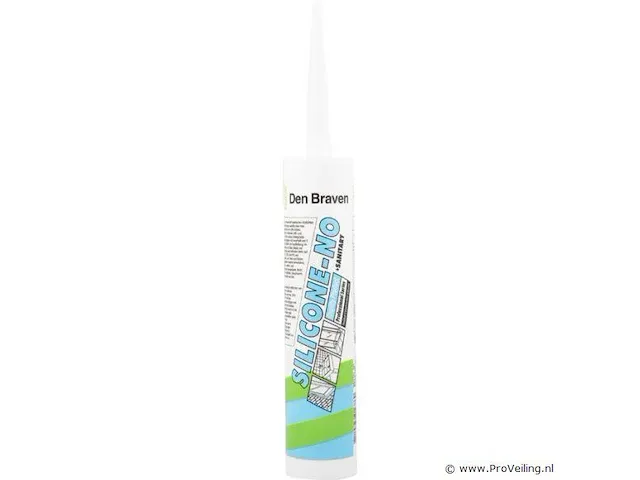 12x silicone kit transparant sanitair - afbeelding 1 van  1
