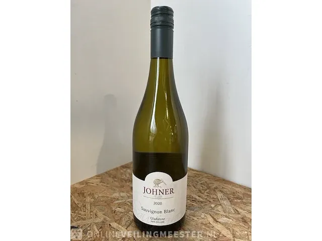 12x wijn johner estate, wairarapa, nieuw zeeland, sauvignon blanc, 2020 - afbeelding 1 van  3