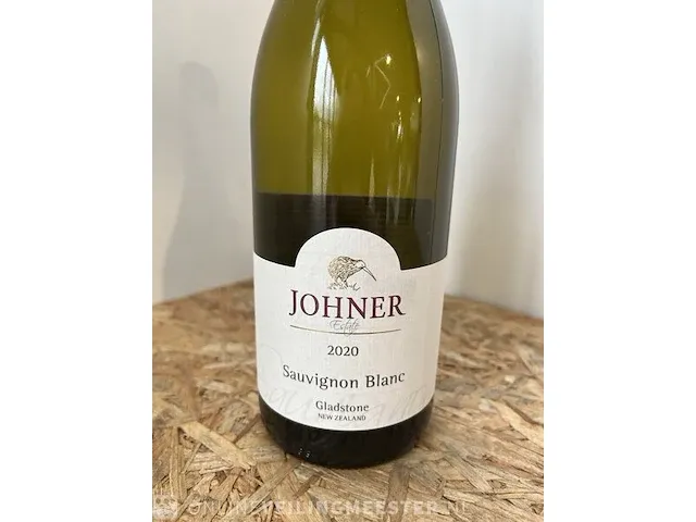 12x wijn johner estate, wairarapa, nieuw zeeland, sauvignon blanc, 2020 - afbeelding 2 van  3