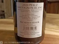 12x wijn markus schneider, pfalz, duitsland, sauvignon blanc 2020 - afbeelding 2 van  3