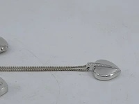 12x zilveren ketting - afbeelding 4 van  16