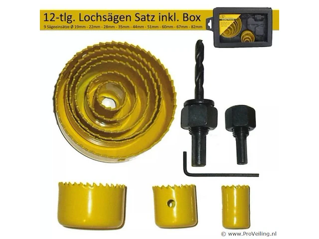 13-delige gatzagenset - afbeelding 2 van  2