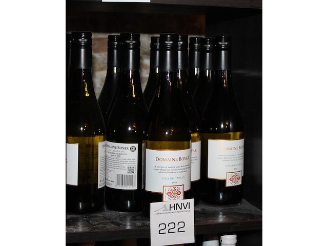 13 flessen chardonnay domain boyar 2024. - afbeelding 2 van  2