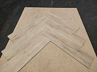 13 m2 pvc spc click visgraat met xps onderlaag - 750 x 150 x 6,5 mm - afbeelding 3 van  3
