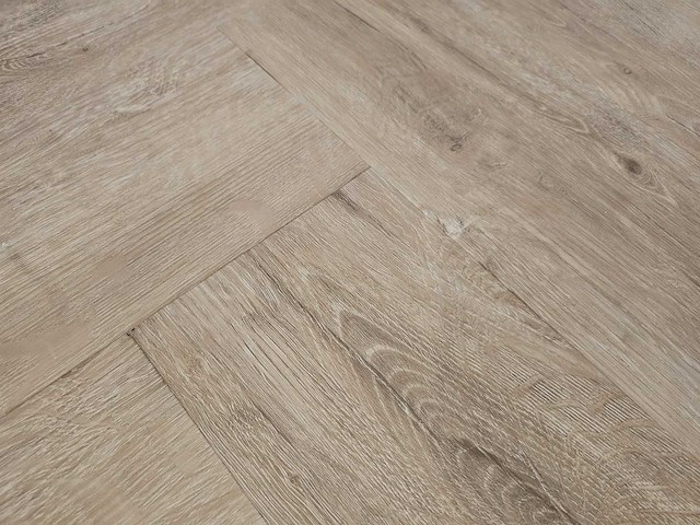 13 m2 pvc spc click visgraat met xps onderlaag - 750 x 150 x 6,5 mm - afbeelding 1 van  3