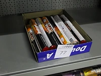 13 oranje kindervuurwerk rookstaven - afbeelding 2 van  2