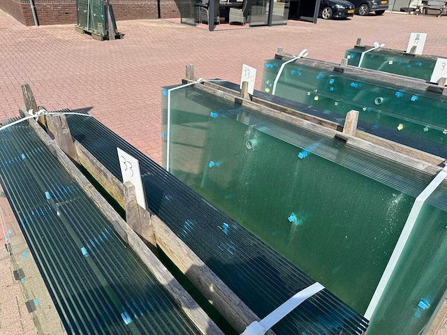 130st glaspanelen 10mm gehard veiligheidsglas - afbeelding 6 van  15