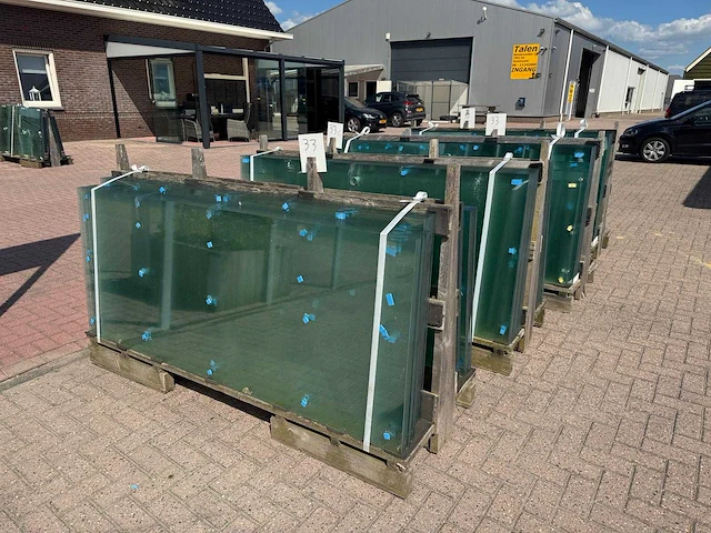 130st glaspanelen 10mm gehard veiligheidsglas - afbeelding 9 van  15