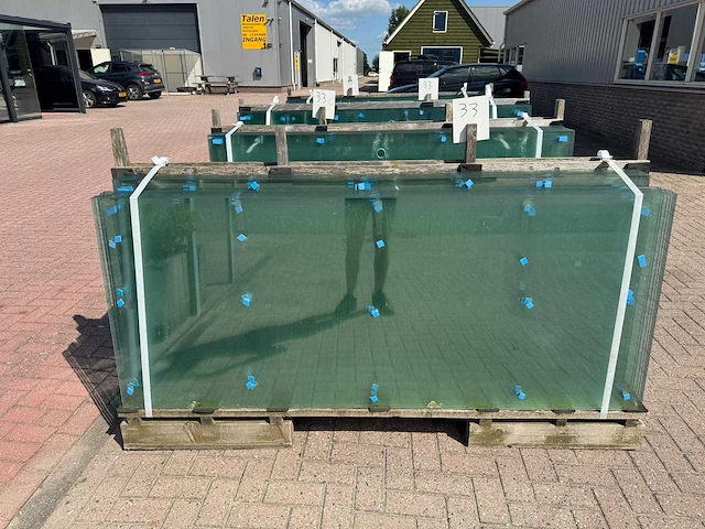 130st glaspanelen 10mm gehard veiligheidsglas - afbeelding 10 van  15