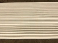 13,3 m² hdm akoestische wandpanelen - clair white - 138,8x20,1 cm - afbeelding 3 van  8