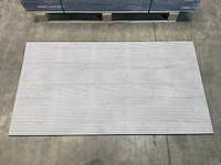 13,3m² hdm akoestische wandpanelen - betongrijs - 138,8x20,1 cm - afbeelding 2 van  8
