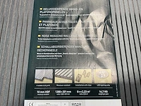 13,3m² hdm akoestische wandpanelen - inox black - 138,8x20,1 cm - afbeelding 5 van  8