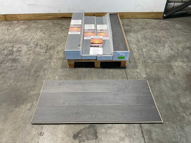 13m² ijsselbos kliklaminaat antraciet - afbeelding 1 van  9