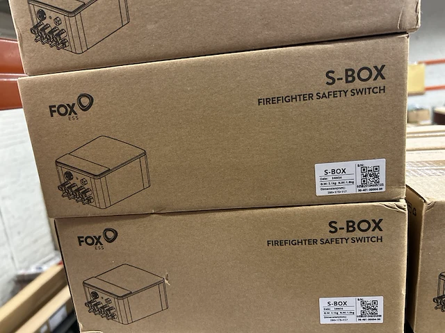 13x fox ess s-box fire safety switch brandmelder - afbeelding 4 van  4