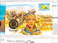 13x münz-briefe diverse landen - afbeelding 2 van  14