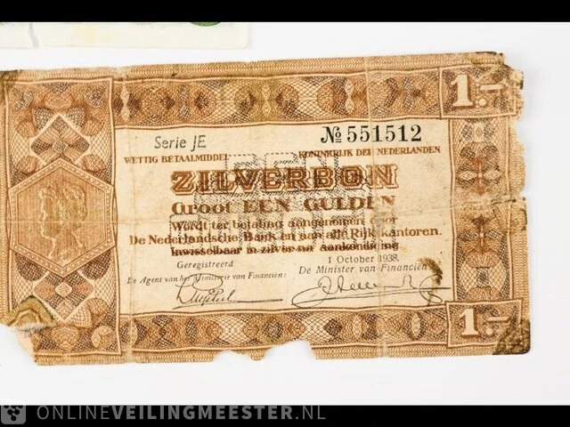 13x nederlandse bankbiljetten 1937-1966 - afbeelding 4 van  14