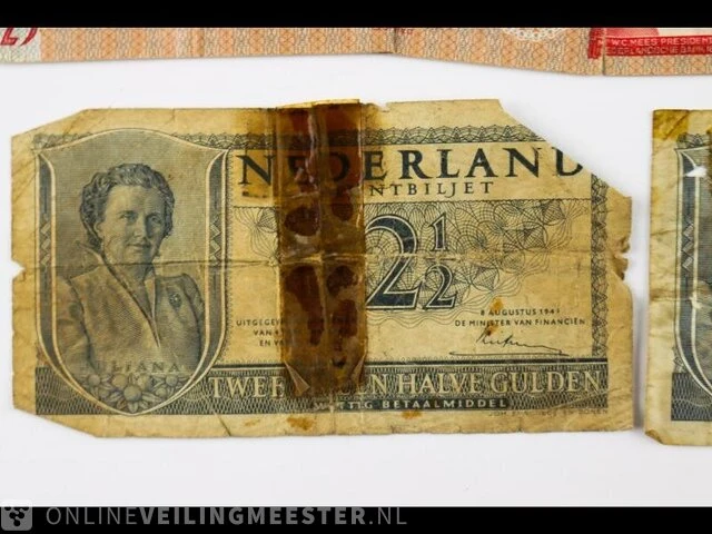 13x nederlandse bankbiljetten 1937-1966 - afbeelding 11 van  14