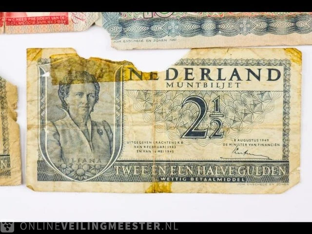 13x nederlandse bankbiljetten 1937-1966 - afbeelding 12 van  14
