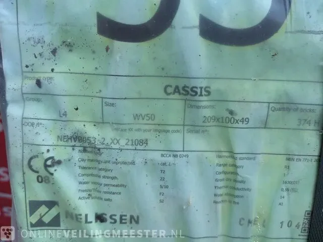 13x pallet baksteen cassis - afbeelding 4 van  4