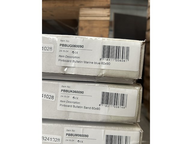 13x pinboard grijs 60x90 sam creative - afbeelding 5 van  5