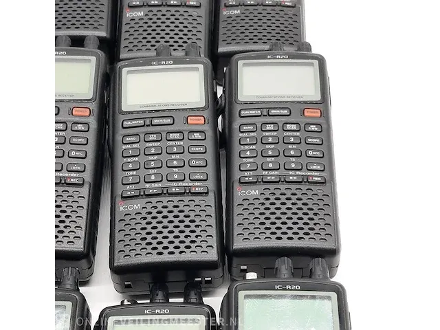 13x portofoon icom, ic-r20 - afbeelding 4 van  16