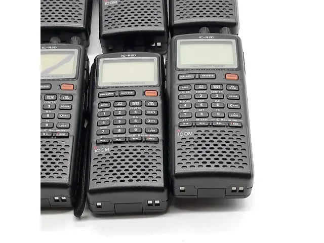 13x portofoon icom, ic-r20 - afbeelding 5 van  16