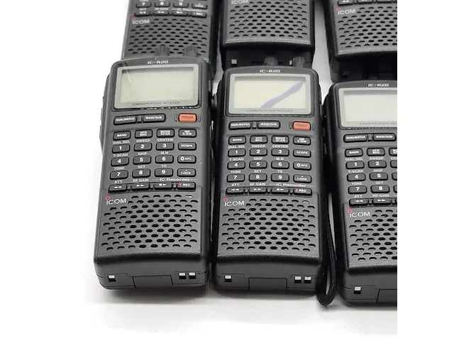 13x portofoon icom, ic-r20 - afbeelding 6 van  16
