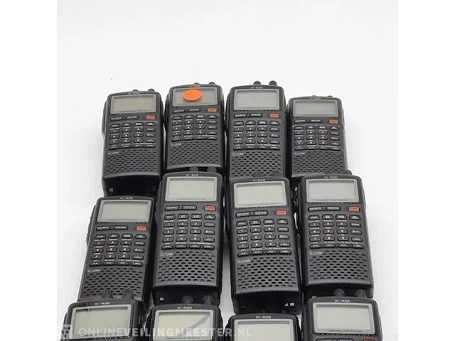 13x portofoon icom, ic-r20 - afbeelding 7 van  16