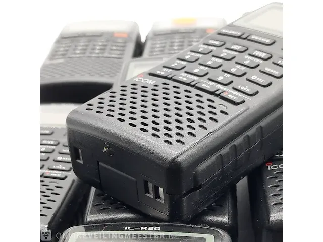 13x portofoon icom, ic-r20 - afbeelding 10 van  16
