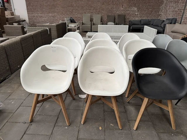 13x tuinstoel w.o. buiten., fonteyn - afbeelding 2 van  9