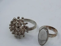 13x zilveren ring - afbeelding 4 van  22