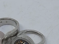 13x zilveren ring - afbeelding 8 van  22