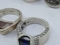 13x zilveren ring - afbeelding 9 van  22